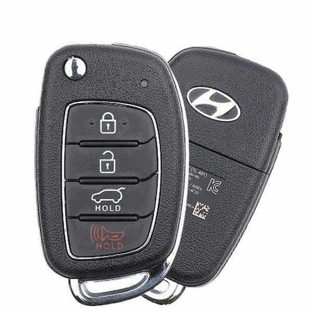 Oem OEM: REF:  2015-2019 Hyundai Tucson / 4-Button Remote Flip Key / PN: 95430-D3010 / TQ8-RKE-4F25 RFK-HY-4F25